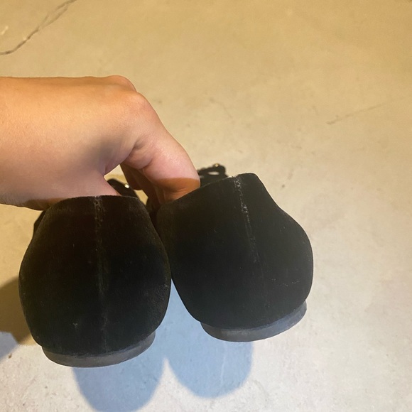 Salvatore Ferragamo flats velvet，size 6.5 - Picture 4 of 6